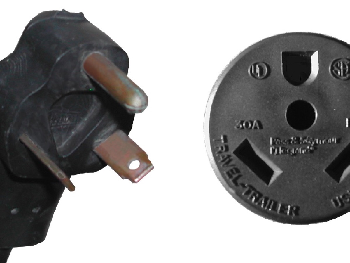 30-Amp to 15-Amp Adapter