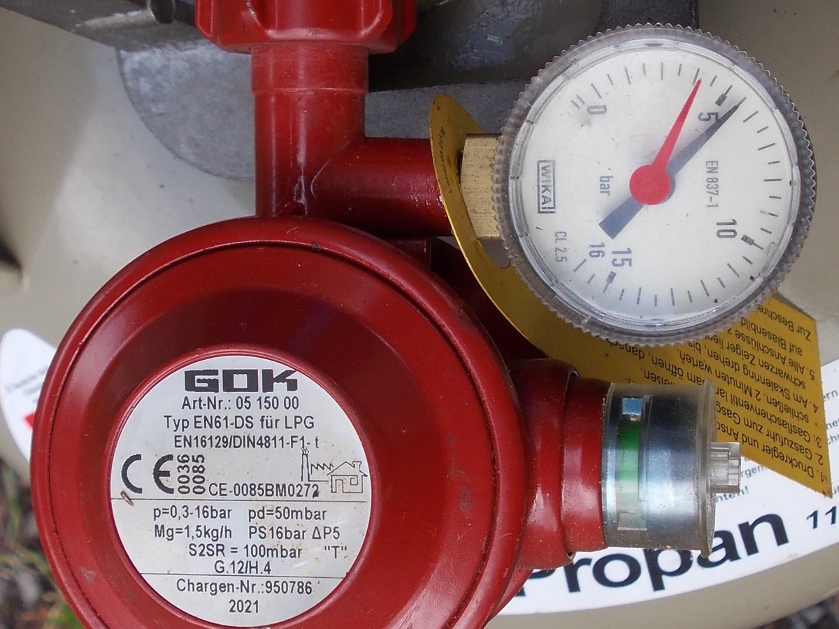 Propane Hose and Regulator